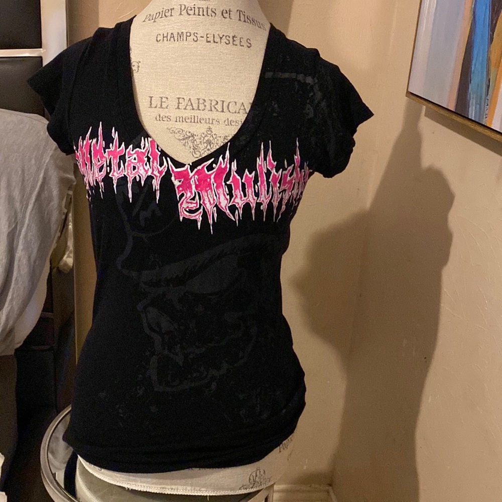 Black v neck